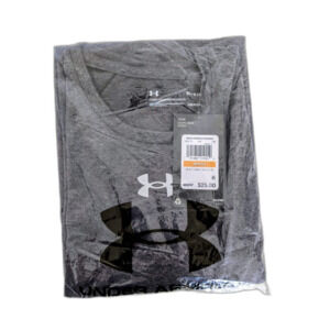 Men's Under Armour Dark Gray Performance Athletic T Shirts, Various Sizes NWT